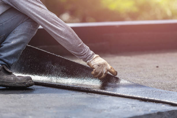 Professional Exterior Waterproofing technician working in Des Plaines, IL